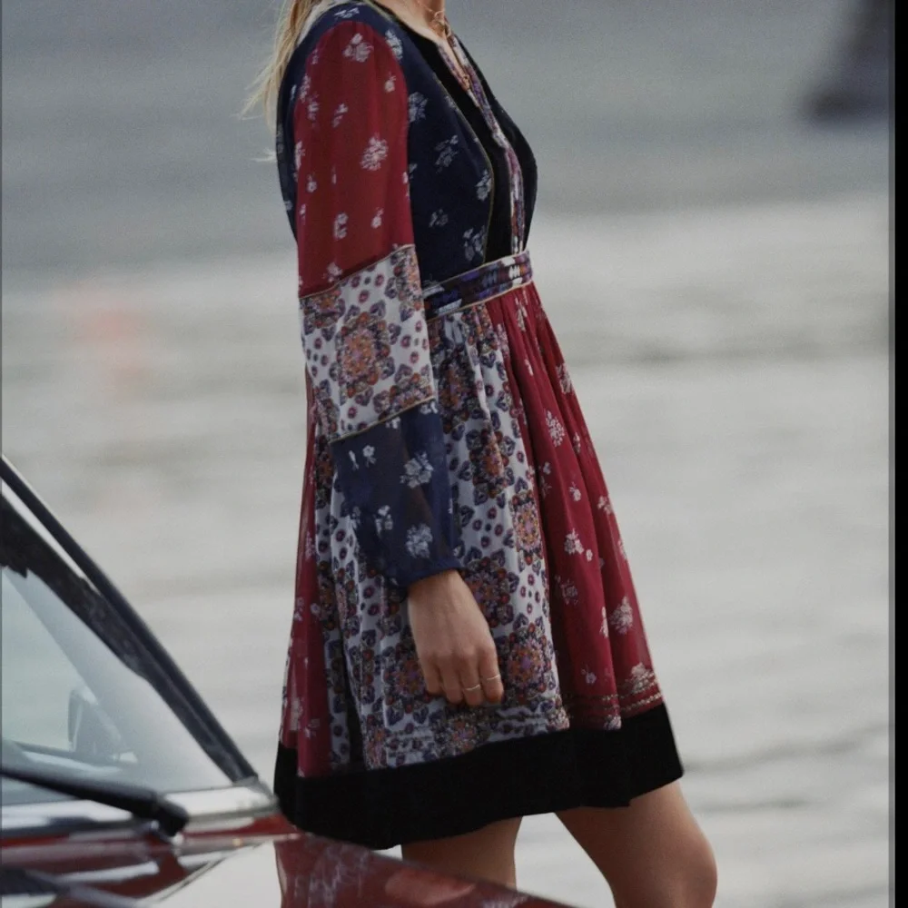 ANTHROPOLOGIE MAEVE Quartier Latin Bohemian Dress